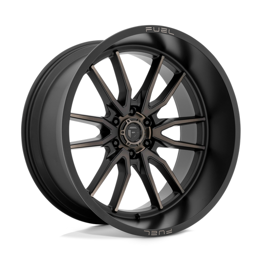 Fuel 1PC D762 CLASH MATTE BLACK DOUBLE DARK TINT 24X12