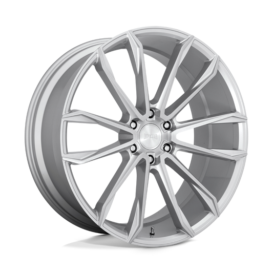 DUB 1PC S248 CLOUT GLOSS SILVER BRUSHED 24X10