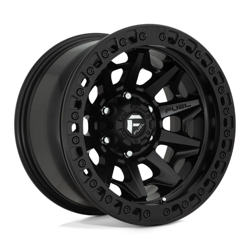 Fuel 1PC D114 COVERT BEADLOCK MATTE BLACK 17X9