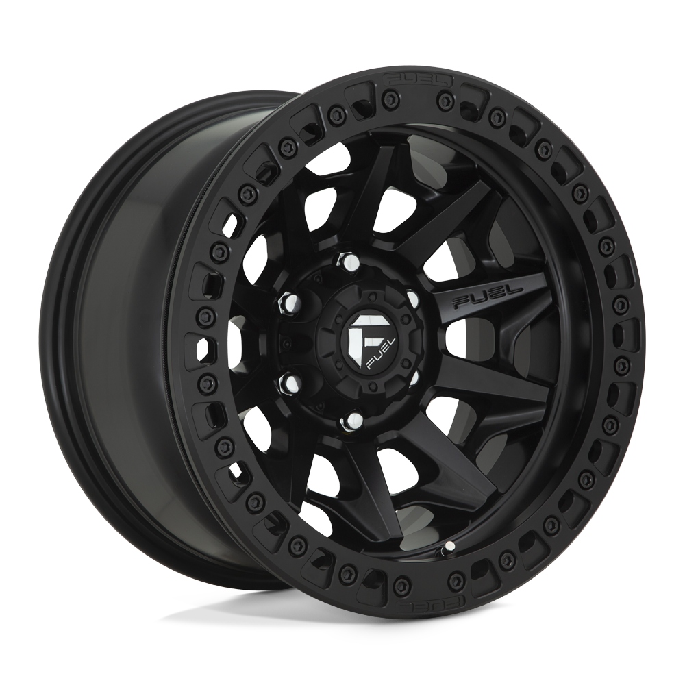 Fuel 1PC D114 COVERT BEADLOCK MATTE BLACK 17X9