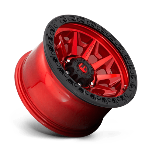 Fuel 1PC D695 COVERT CANDY RED BLACK BEAD RING 17X9