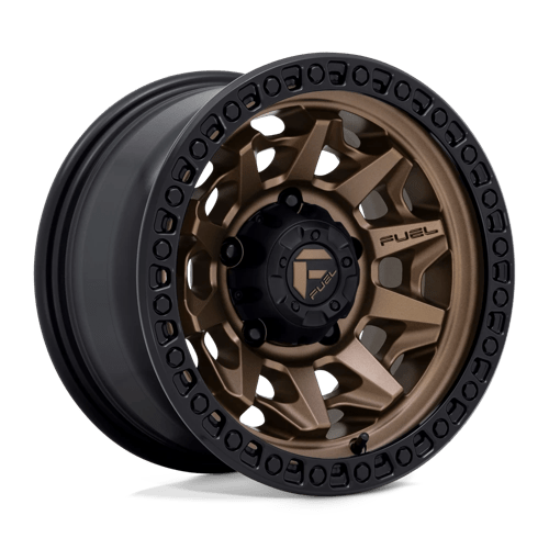 Fuel 1PC D696 COVERT MATTE BRONZE BLACK BEAD RING 15X8