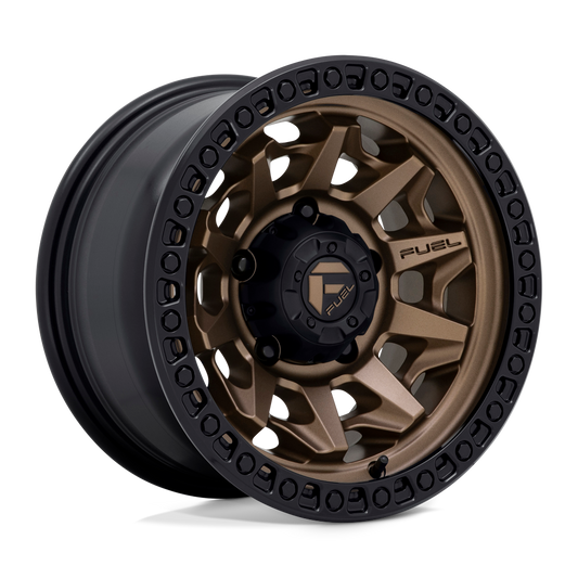 Fuel 1PC D696 COVERT MATTE BRONZE BLACK BEAD RING 15X8