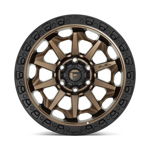 Fuel 1PC D696 COVERT MATTE BRONZE BLACK BEAD RING 17X9