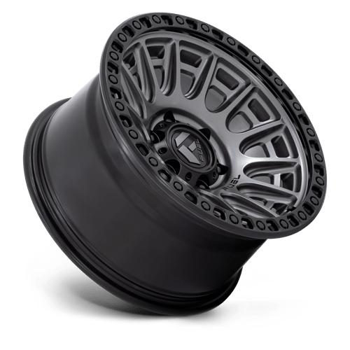 Fuel 1PC D835 CYCLE MATTE GUNMETAL WITH BLACK RING 20X9