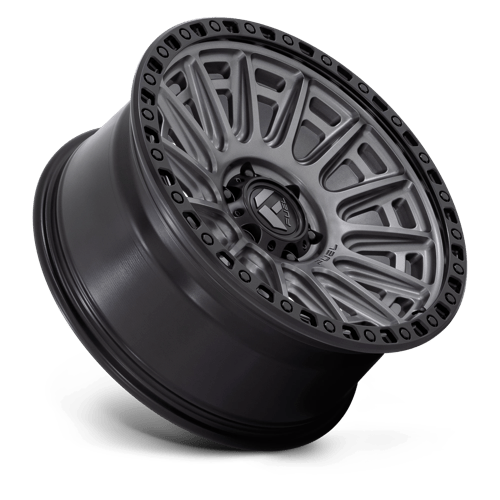 Fuel 1PC D835 CYCLE MATTE GUNMETAL WITH BLACK RING 20X9