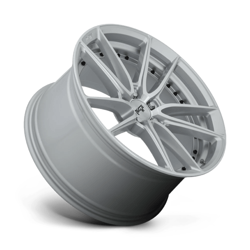 Niche 1PC M221 DFS GLOSS SILVER MACHINED 18X8