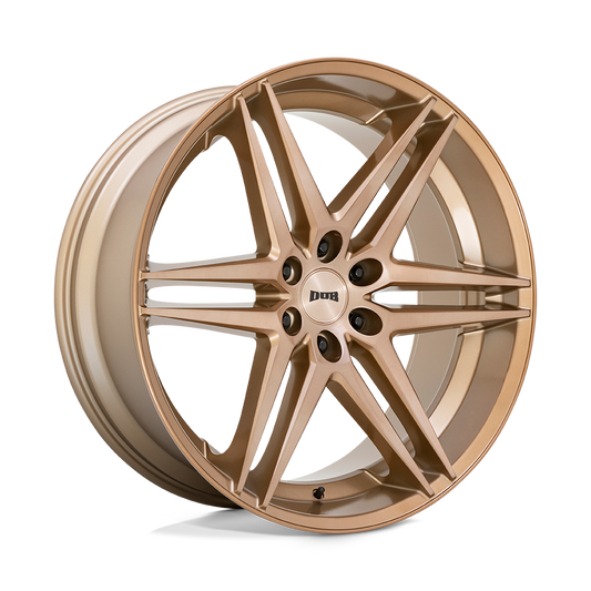 DUB 1PC S266 DIRTY DOG PLATINUM BRONZE 24X10
