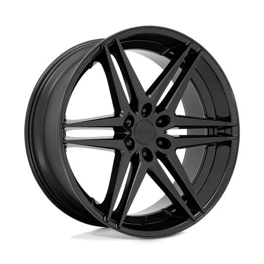 DUB 1PC S268 DIRTY DOG ALL GLOSSY BLACK 24X10
