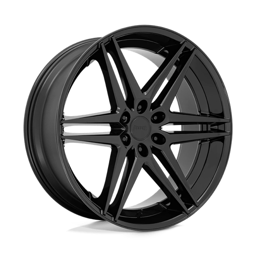 DUB 1PC S268 DIRTY DOG ALL GLOSSY BLACK 26X10