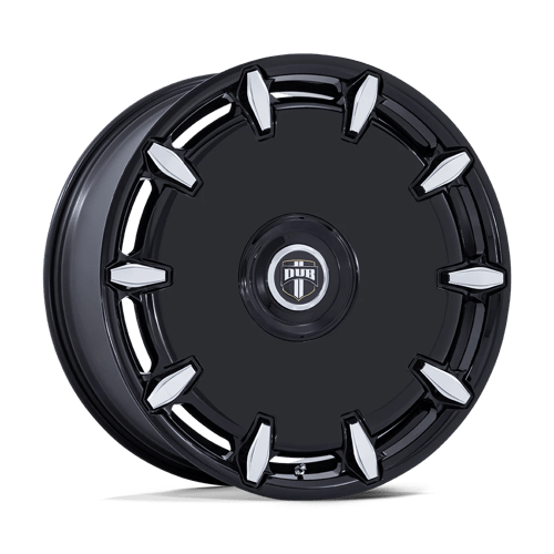 DUB 1PC DC271 CHEEF GLOSS BLACK MILLED 24X9