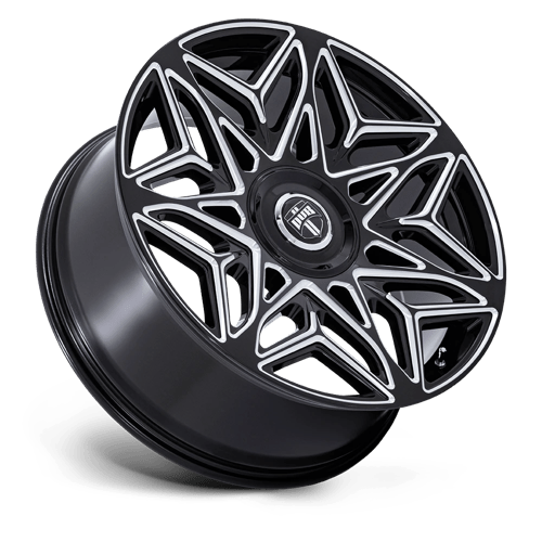 DUB 1PC DC274 ANOMALY GLOSS BLACK MILLED 24X9