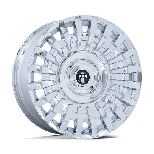 DUB 1PC DC272 HONCHO CHROME 24X10