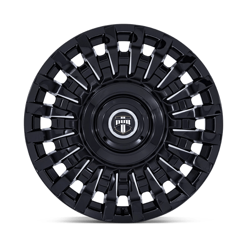 DUB 1PC DC272 HONCHO GLOSS BLACK MILLED 24X10