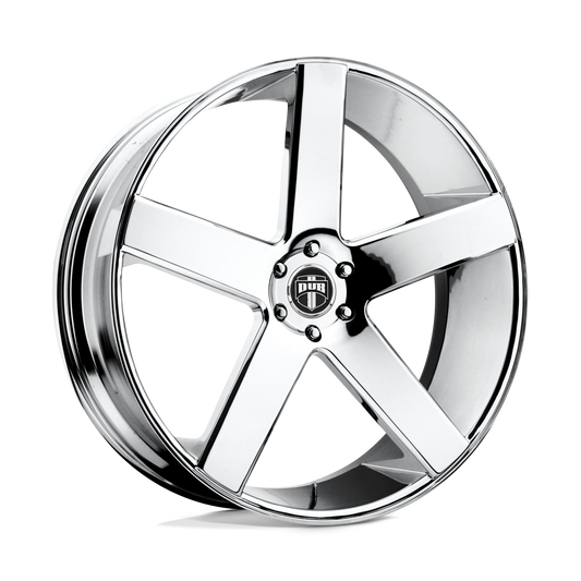 DUB 1PC S115 BALLER CHROME PLATED 22X9.5
