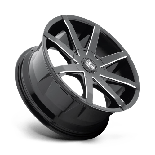 DUB 1PC S109 PUSH GLOSS BLACK MILLED 20X8.5