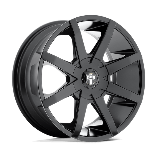 DUB 1PC S110 PUSH GLOSS BLACK 22X9.5
