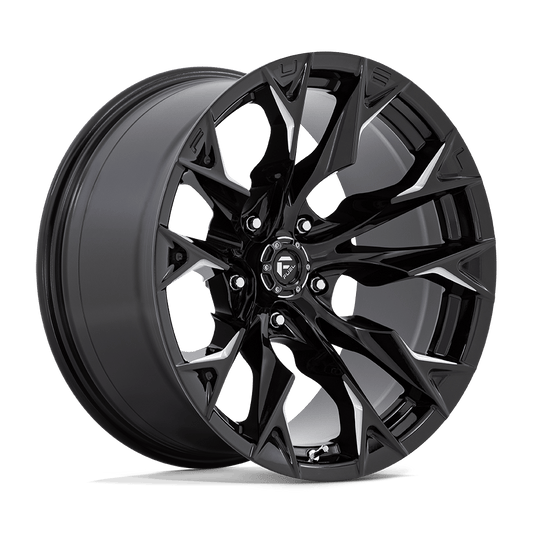 Fuel 1PC D803 FLAME GLOSS BLACK MILLED 20X10