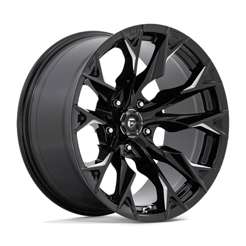 Fuel 1PC D803 FLAME GLOSS BLACK MILLED 20X10
