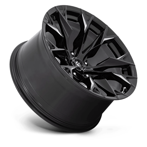 Fuel 1PC D803 FLAME GLOSS BLACK MILLED 20X10