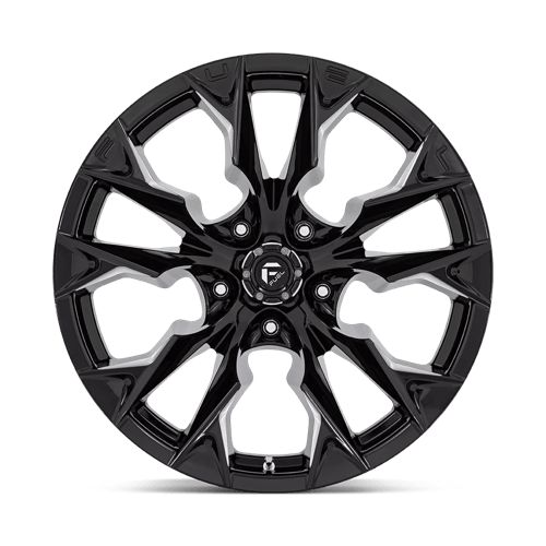 Fuel 1PC D803 FLAME GLOSS BLACK MILLED 20X10