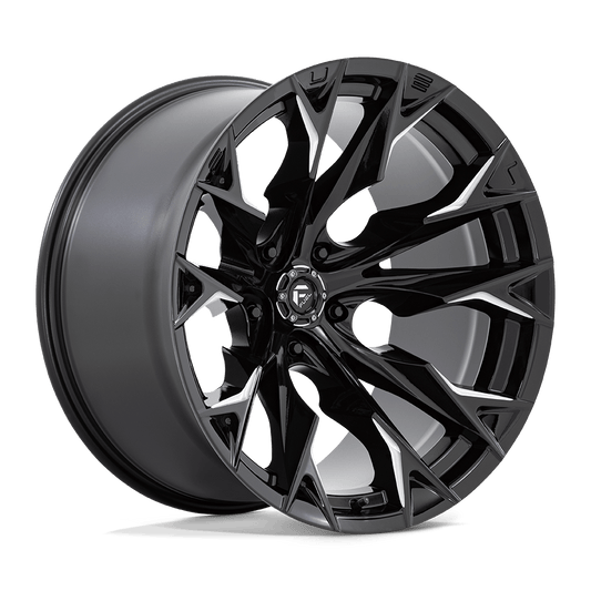 Fuel 1PC D803 FLAME GLOSS BLACK MILLED 22X12