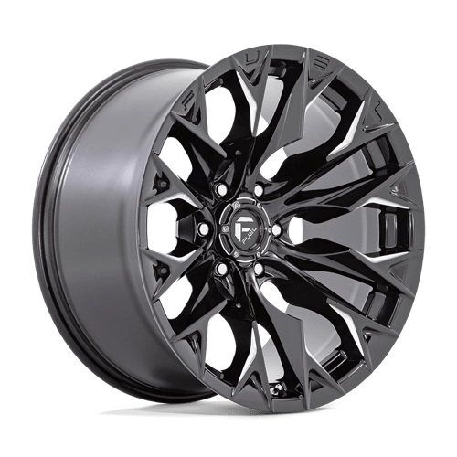 Fuel 1PC D803 FLAME GLOSS BLACK MILLED 20X10