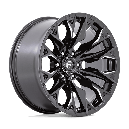 Fuel 1PC D803 FLAME GLOSS BLACK MILLED 20X9