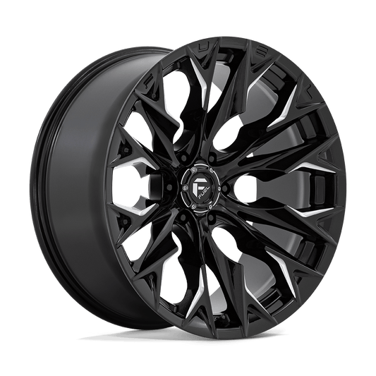 Fuel 1PC D803 FLAME GLOSS BLACK MILLED 22X10