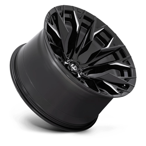 Fuel 1PC D803 FLAME GLOSS BLACK MILLED 22X12