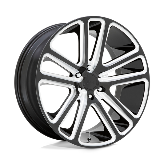 DUB 1PC S255 FLEX GLOSS BLACK MILLED 24X10