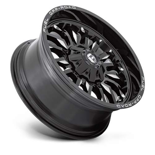 Fuel 1PC D795 ARC GLOSS BLACK MILLED 20X9
