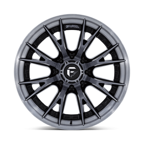 Fuel 1PC FC402 CATALYST GLOSS BLACK WITH BRUSHED GRAY TINT FACE & LIP 22X12