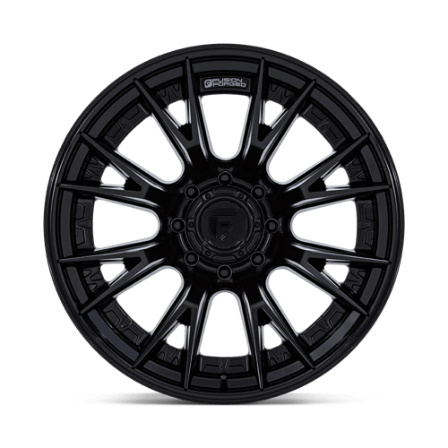 Fuel 1PC FC402 CATALYST MATTE BLACK WITH GLOSS BLACK LIP 20X10