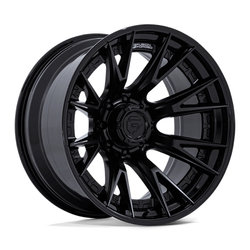 Fuel 1PC FC402 CATALYST MATTE BLACK WITH GLOSS BLACK LIP 24X12