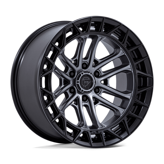 Fuel 1PC FC874 CELSIUS MATTE GUNMETAL W/ MATTE BLACK LIP 17X9