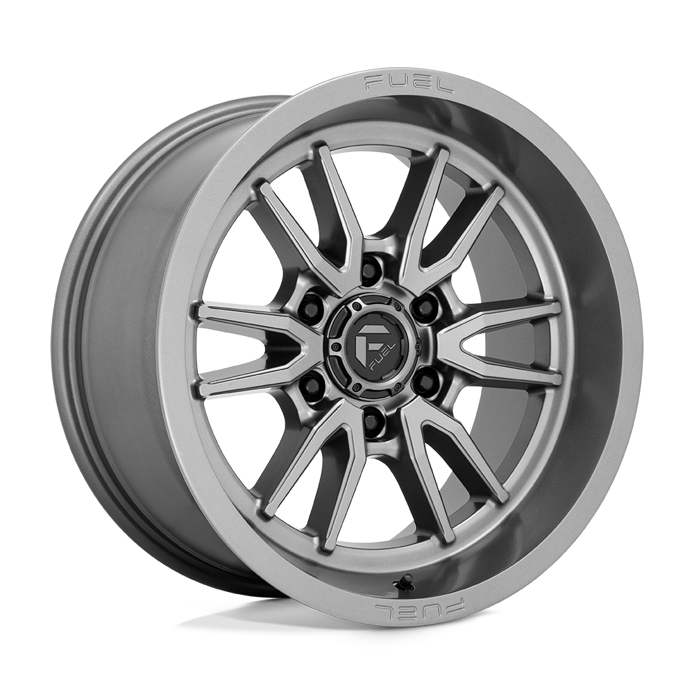 Fuel 1PC D789 CLASH GUN METAL 18X9