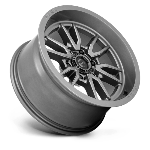 Fuel 1PC D789 CLASH GUN METAL 18X9