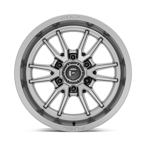 Fuel 1PC D789 CLASH GUN METAL 18X9