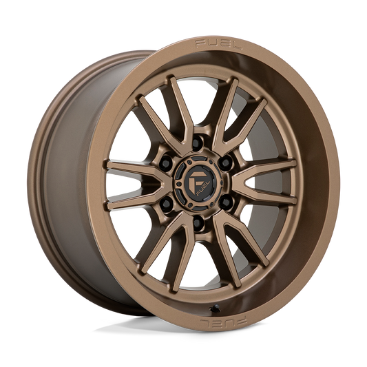 Fuel 1PC D788 CLASH BRONZE 17X9