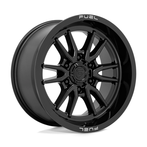Fuel 1PC D760 CLASH GLOSS BLACK 18X9