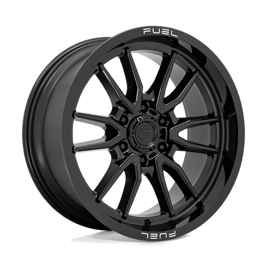 Fuel 1PC D760 CLASH GLOSS BLACK 20X9