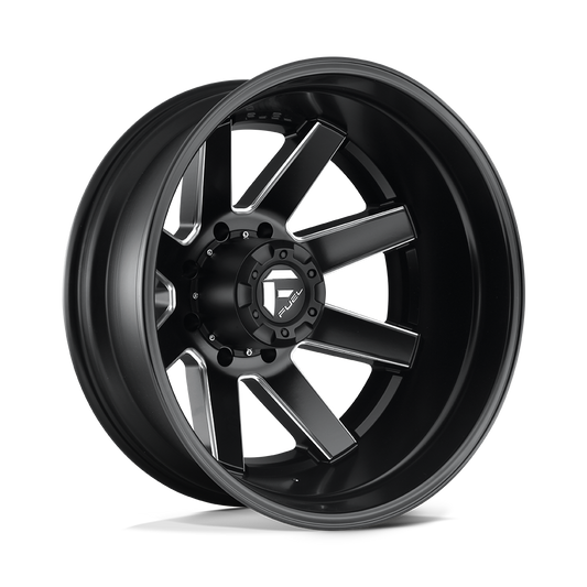 Fuel 1PC D538 MAVERICK MATTE BLACK MILLED 24X8.25