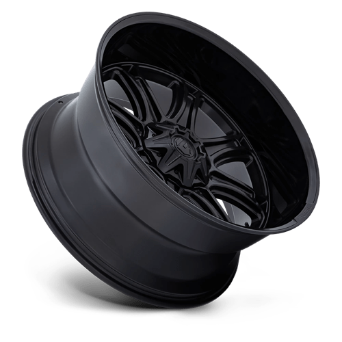 Fuel 1PC DARKSTAR MATTE BLACK WITH GLOSS BLACK LIP 24X12