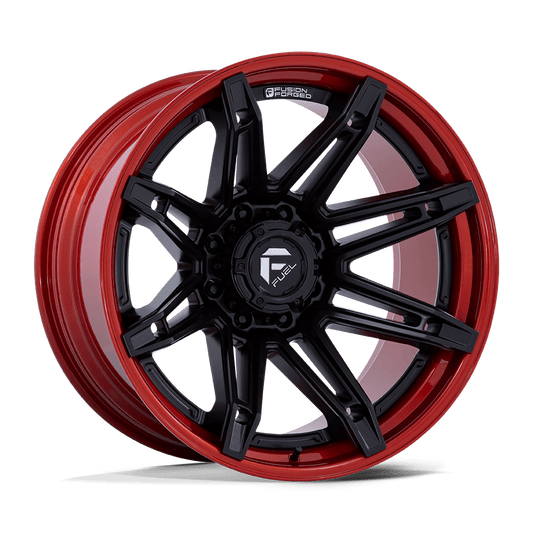 Fuel 1PC FC401 BRAWL MATTE BLACK WITH CANDY RED LIP 24X12
