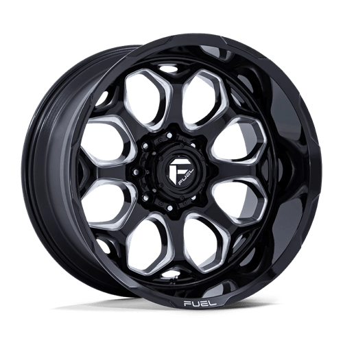 Fuel 1PC FC862 SCEPTER GLOSS BLACK MILLED 20X9