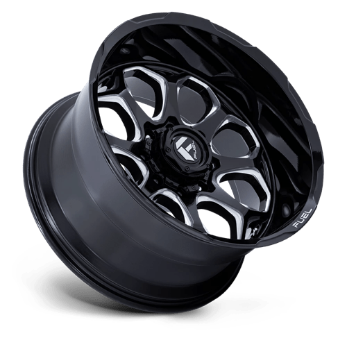 Fuel 1PC FC862 SCEPTER GLOSS BLACK MILLED 20X9