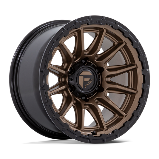 Fuel 1PC FC866 PISTON MATTE BRONZE W/ GLOSS BLACK LIP 22X9.5