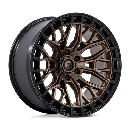 Fuel 1PC FC869 SIGMA MATTE BRONZE W/ MATTE BLACK LIP 22X9.5