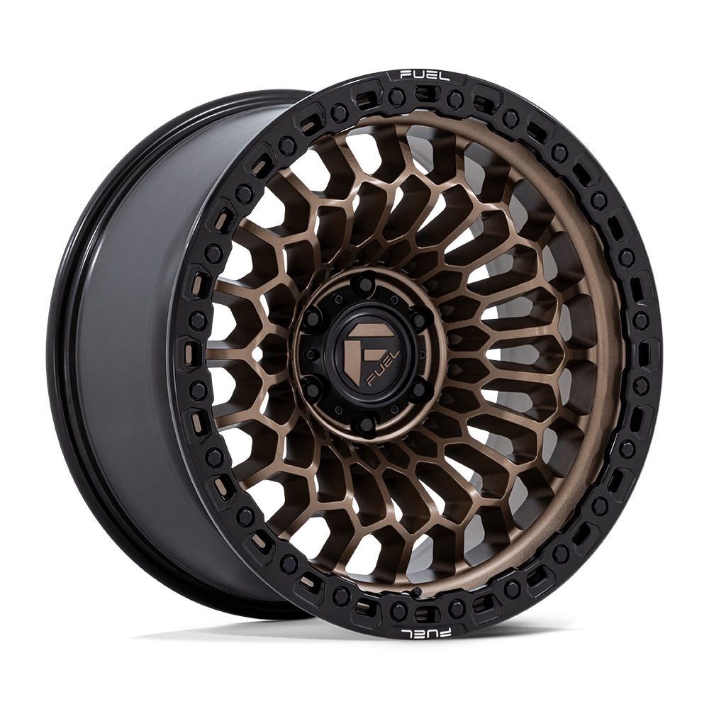 Fuel 1PC FC870 SINISTER MATTE BRONZE W/ MATTE BLACK LIP 20X9